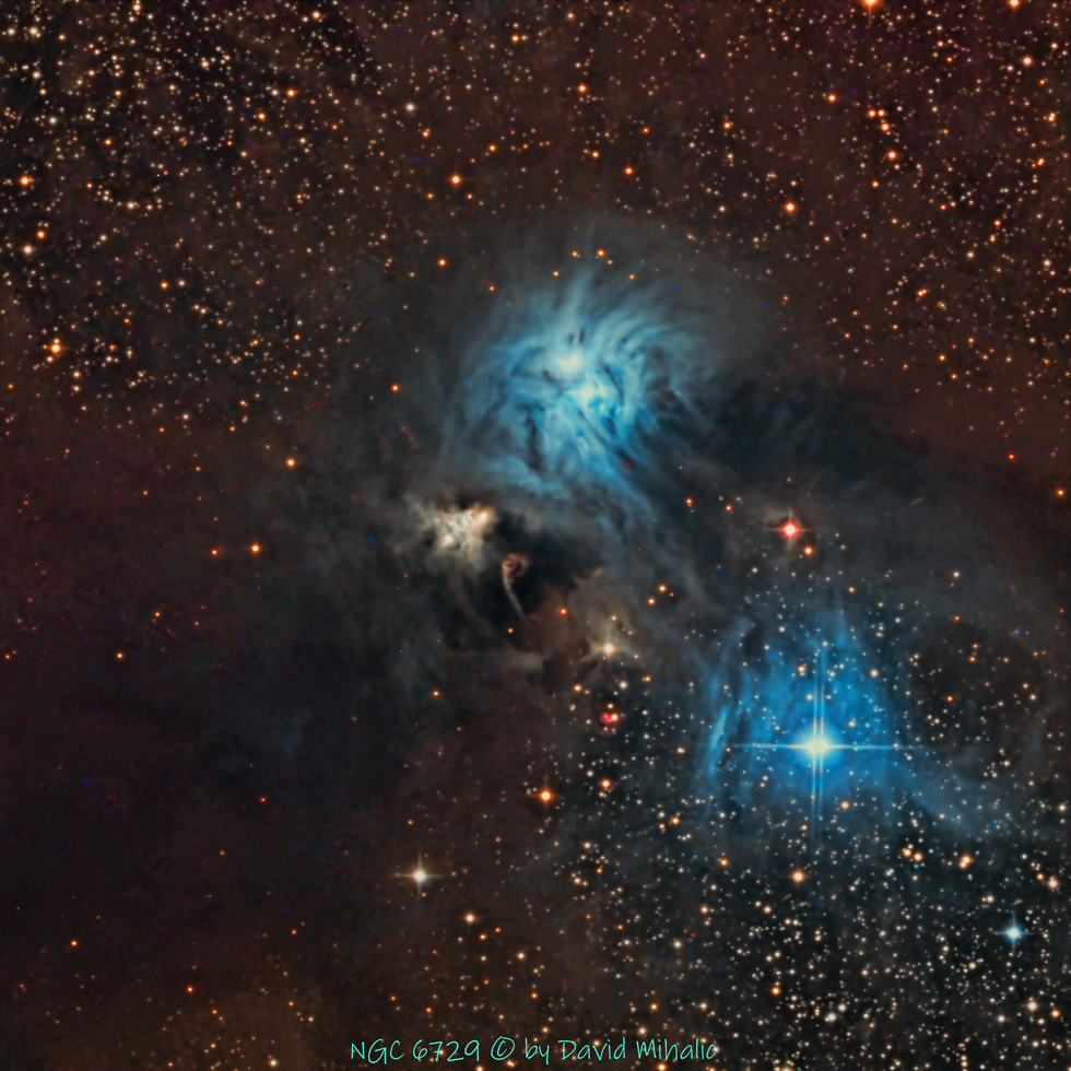 NGC 6729 Telescope Live